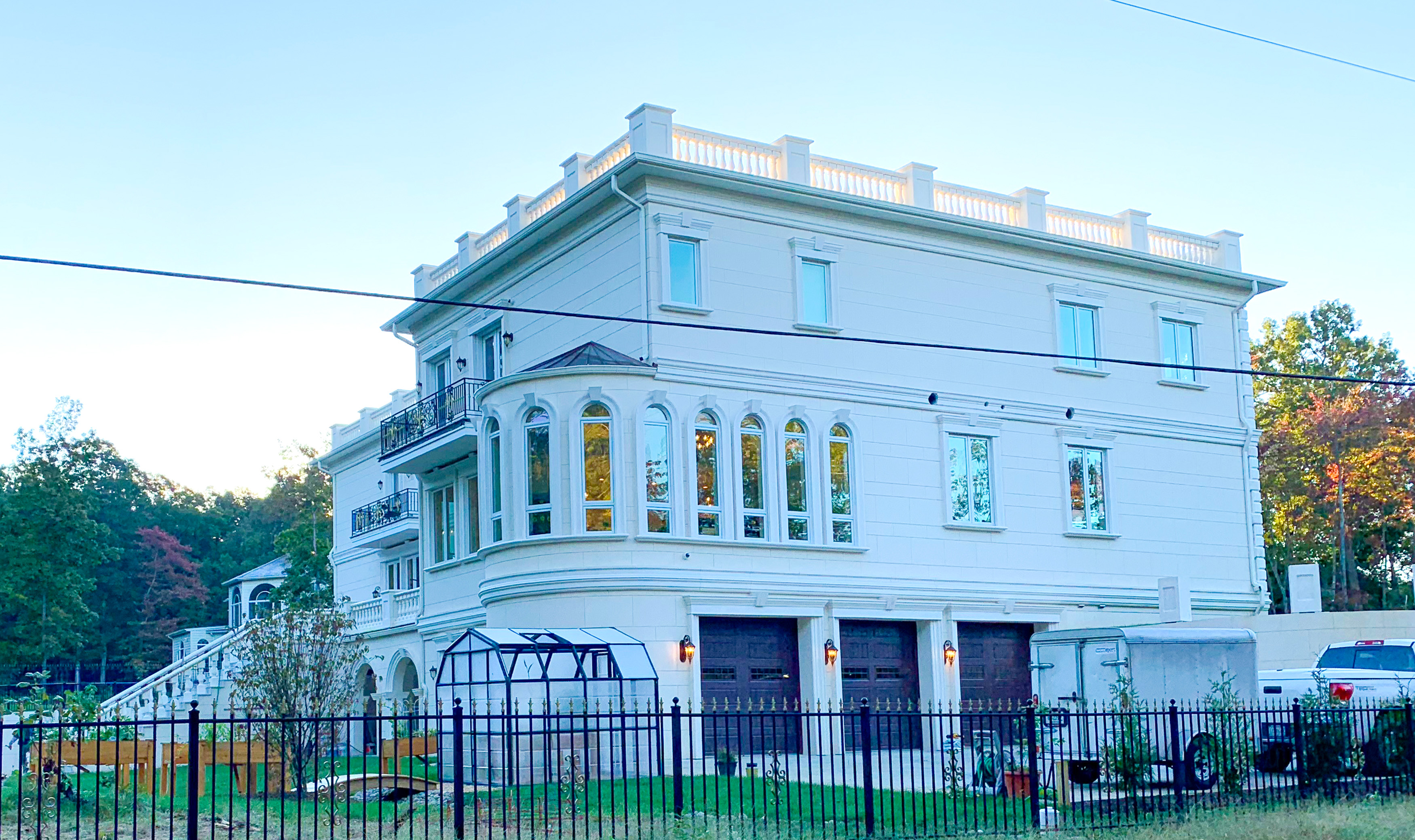 Custom designed mansion in Potomac, Maryland